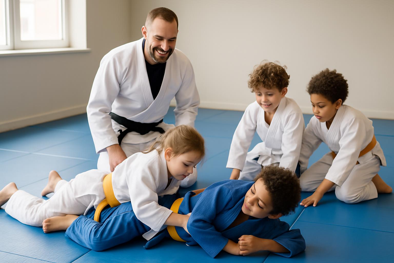 Benefícios do Jiu-Jitsu para crianças